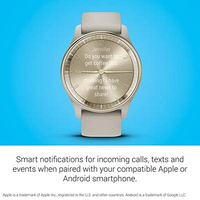 Garmin vivomove Trend - Smartwatch dames - 40mm- French Grey