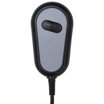 Sta-op-massagestoel kunstleer bruin