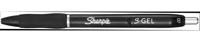 Sharpie S-gel roller, medium punt, blister van 3 stuks, zwart - thumbnail