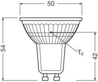 OSRAM HOMELIGHTING 4099854267765 LED-reflectorlamp-lamp Energielabel A (A - G) GU10 2.5 W Warmwit (Ø x h) 50.00 mm x 50.00 mm 1 stuk(s) - thumbnail