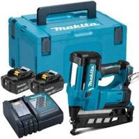 Makita DBN600RTJ Accu Afwerktacker 16Ga 18V 5.0Ah in Mbox - thumbnail