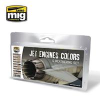 MIG Jet Engines Colors & Weathering Set - thumbnail