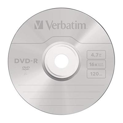 DVD-R Verbatim DVD-R Matt Silver 16x 10 pcs (10 Stuks)