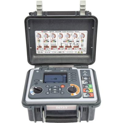Megger DET2/3 EARTH TESTER, 50M KIT, LG1/P2 Aardingsmeter