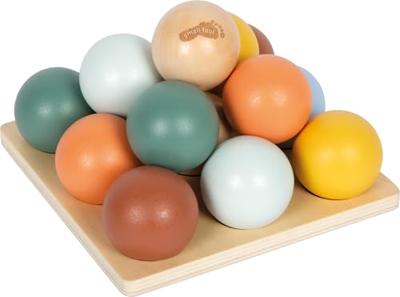 Small Foot - houten montessori sorteerspel met ballen