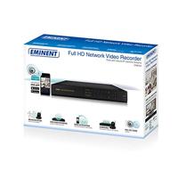 Full-HD vierkanaals netwerkvideorecorder voor bewakingsdoeleinden om je IP-camerastreams te bekijken, op te nemen en af te spelen. - thumbnail