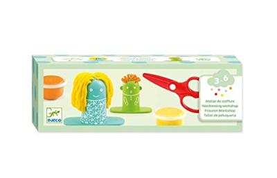 Modelleerklei kappersatelier DJECO groen