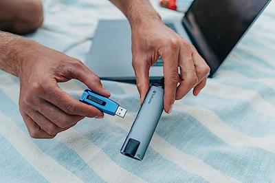 Verbatim V3 Max USB-stick 64 GB Blauw 49807 USB-A 3.2 Gen 1 Verbatim V3 Max USB-stick 64 GB Blauw 49807 USB-A 3.2 Gen 1