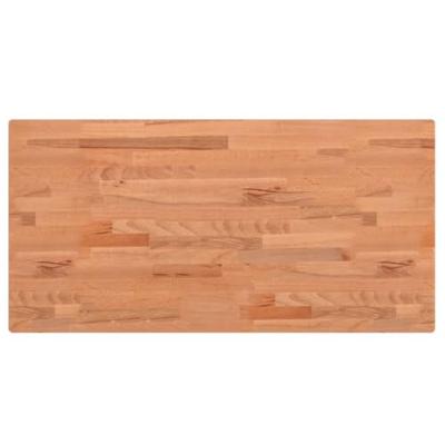 Wastafelblad 80x40x1,5 cm massief beukenhout