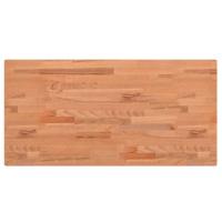 Wastafelblad 80x40x1,5 cm massief beukenhout - thumbnail