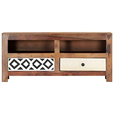Tv-meubel 90x30x40 cm massief acaciahout