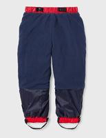 Playshoes regenbroek fleece gevoerd Uni Rood-140 - thumbnail