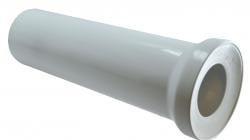 Abu Closetaansl.Recht 110x400 Wit Aqua Splash