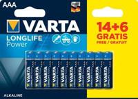 Batterijen Varta Longlife Power (20 Onderdelen) - thumbnail