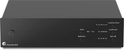 Pro-Ject Phono Box S3 B phono voorversterker zwart