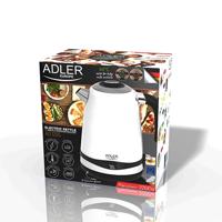 Adler AD 1295w Waterkoker 1,7 l Wit - thumbnail