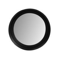 HSM Collection Wandspiegel Fletcher Zwart Metaal ø20cm - thumbnail