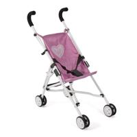 Mini-Poppenbuggy Roma - Pink Jeans - thumbnail