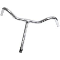 Ergotec Stuur Omafiets Post 22,2 / 600 / 22,2 mm Chroom - thumbnail