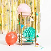 Deurgordijn Folie Multikleur Sterren - thumbnail