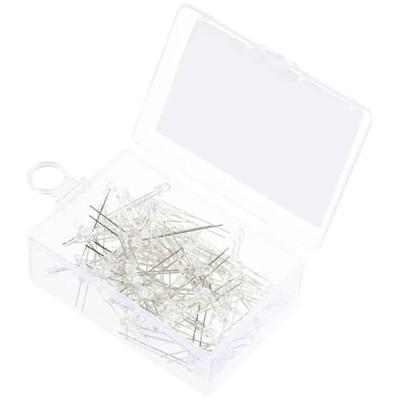 TRU COMPONENTS Bedrade LED Warm-wit Rond 3 mm 14400 mcd 30 ° 20 mA 2.7 V, 3.4 V