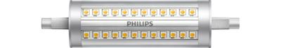 Philips LED 77369400 LED-lamp Energielabel D (A - G) R7s Staaf 14 W = 120 W Warmwit (Ø x h) 2.9 cm x 11.8 cm Dimbaar 1 stuk(s)