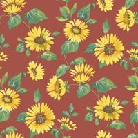 Galerie Just Kitchens Behang met zonnebloemen - G45459 - thumbnail