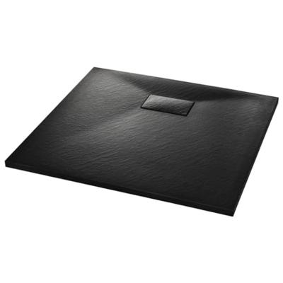 VidaXL Douchebak 90x80 cm smc zwart