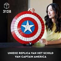 Lego Super Hero 76262 Het Schild van Captain America - thumbnail