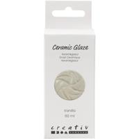 Creativ Company Keramiek glazuur, 984-1101 °c, dekkend, vanilla, 60 ml/ 1 fles - thumbnail