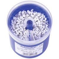 Klauke GR4698DO Assortiment adereindhulzen 0.5 mm² Deels geïsoleerd Wit 1000 onderdelen - thumbnail