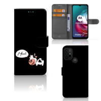 Motorola Moto G10 | G20 | G30 Leuk Hoesje Cow - thumbnail
