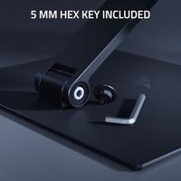 Razer Adjustable Laptop Stand 18 Zwart - thumbnail