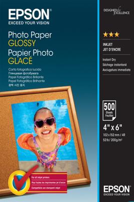 Epson Photo Paper Glossy 10x15cm 200g 500 vel