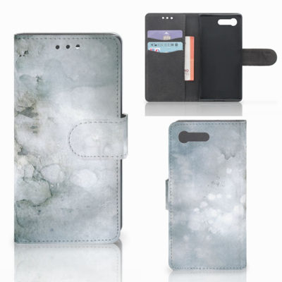 Hoesje Sony Xperia X Compact Painting Grey Hoesje Sony Xperia X Compact Painting Grey