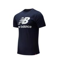 New Balance T-shirt donkerblauw/wit - thumbnail