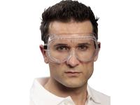 Ekastu BASIC 277 382 Ruimzichtbril Zwart, Wit EN 166-1 DIN 166-1 - thumbnail