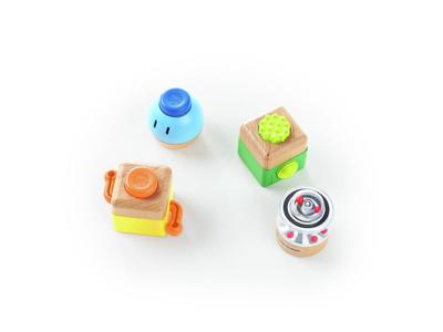 Hape bouwstenen Four Fundamentals hout