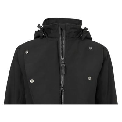 AGU Trench Coat Winter Regenjas Urban Outdoor Dames - Zwart - XL - Waterdicht