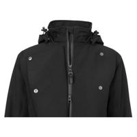 AGU Trench Coat Winter Regenjas Urban Outdoor Dames - Zwart - XXL - Waterdicht - thumbnail