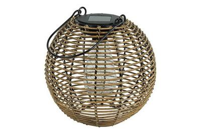 Decostar Hanglamp solar LED Eliya L 20 cm naturel