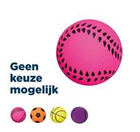 TRIXIE BAL NEON DRIJVEND SCHUIMRUBBER ASSORTI 4,5X4,5X4,5 CM - thumbnail