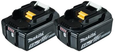 Makita BL1850B LXT Accu Duopack 18V 5.0Ah - 197288-2 - thumbnail