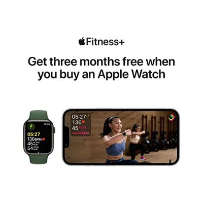 Refurbished Apple Watch Series 7 41mm Wit Als nieuw