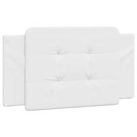 Hoofdbordkussen 100 cm kunstleer wit - thumbnail