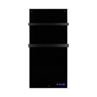Eurom Sani 800 Comfort Infraroodpaneel badkamer 115x55cm Wifi 800watt Glas Zwart 350395 - thumbnail