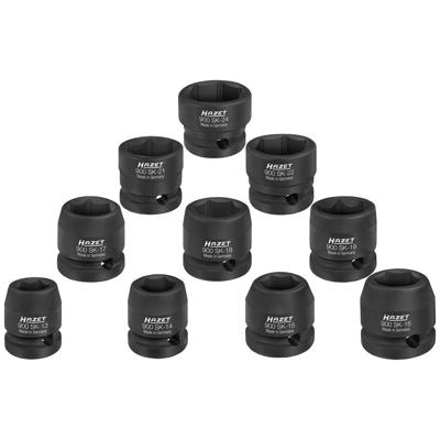 Hazet 900SK/10 Dopsleutelinzetset Vierkant, 1/2 (12,5 mm) 10-delig