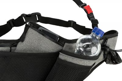 TRIXIE JOGGINGRIEM MET LIJN GRIJS / ZWART 115-150X2 CM / 70-130X23 CM TRIXIE JOGGINGRIEM MET LIJN GRIJS / ZWART 115-150X2 CM / 70-130X23 CM