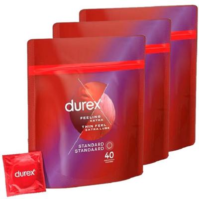 Durex Thin Feel Extra lube condooms Durex Thin Feel Extra lube condooms