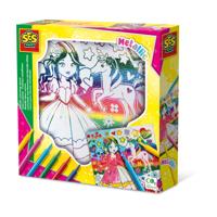 SES metallic kleur canvas - thumbnail